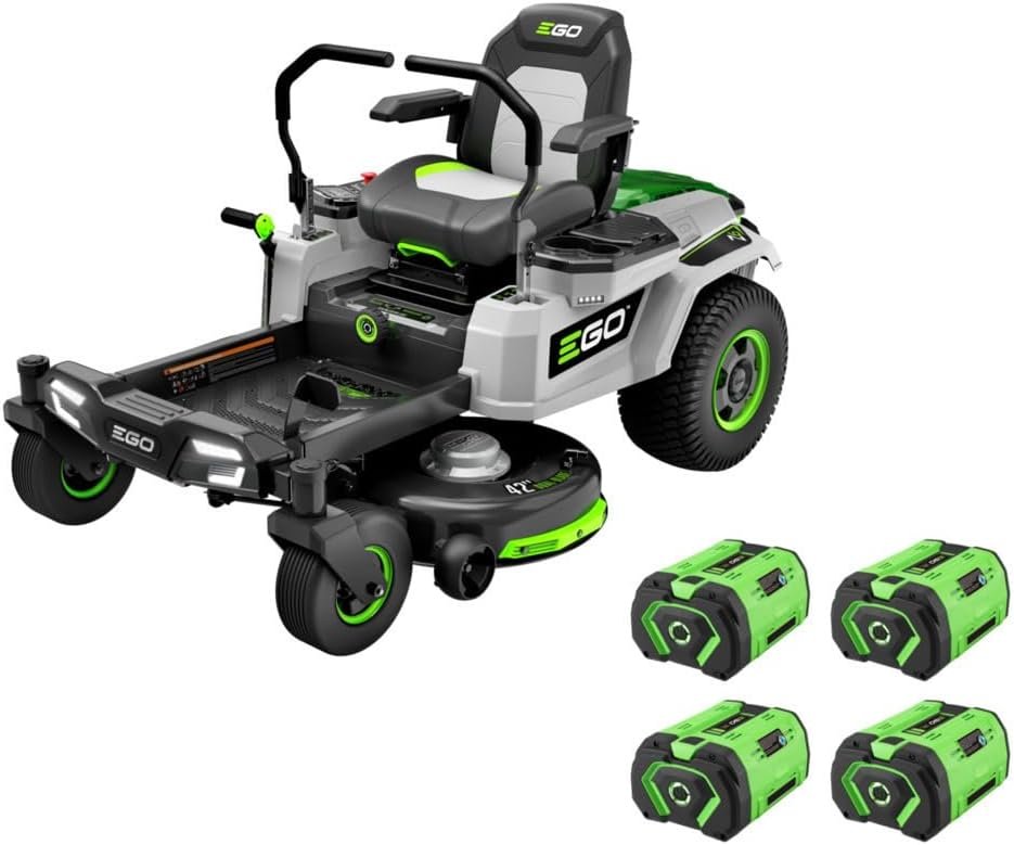 EGO POWER+ Z6 106.7 cm 22 HP Zero-Turn Riding Lawn Mower ZT4204L