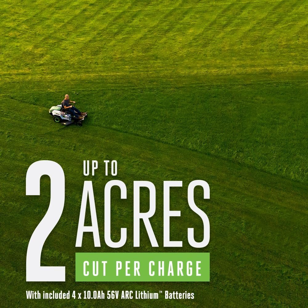 EGO POWER+ Z6 106.7 cm 22 HP Zero-Turn Riding Lawn Mower ZT4204L