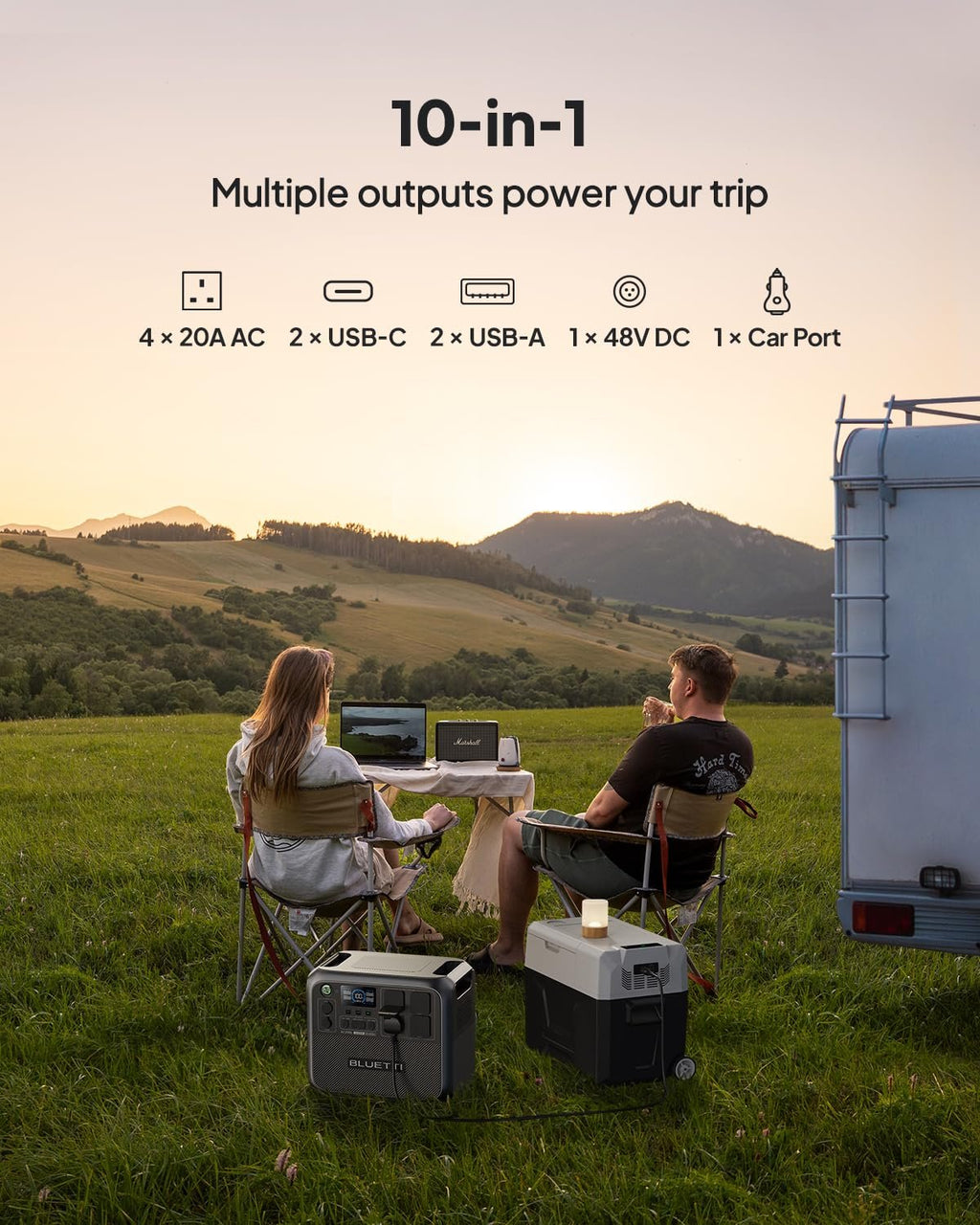 BLUETTI AC200L 2400W Portable Power Station
