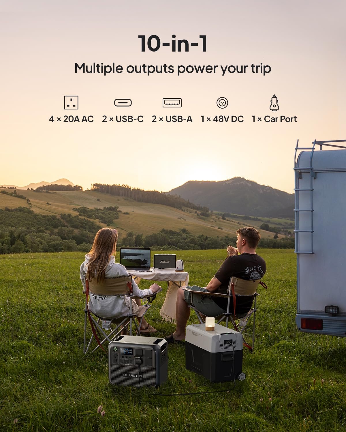 BLUETTI AC200L 2400W Portable Power Station
