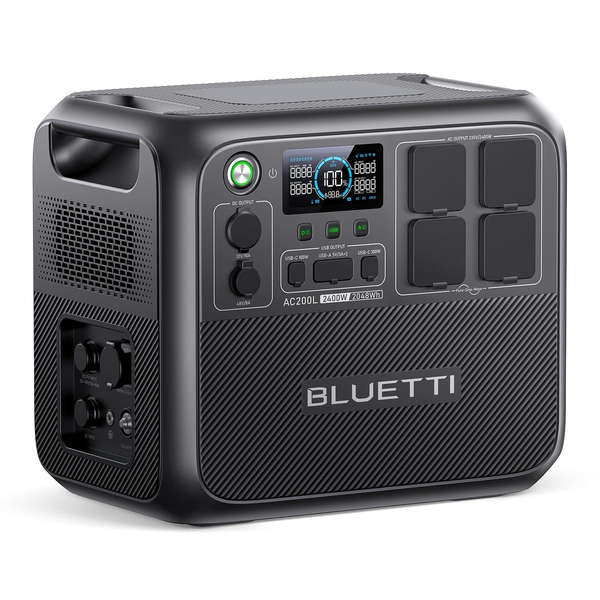BLUETTI AC200L 2400W Portable Power Station