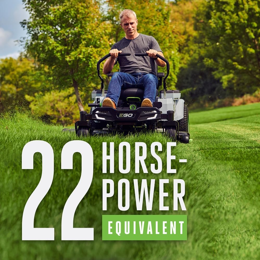 EGO POWER+ Z6 106.7 cm 22 HP Zero-Turn Riding Lawn Mower ZT4204L