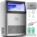 Commercial Ice Maker Machine 108.9 kg/24H Stainless Steel