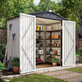 Lausaint Home 121.9 x 182.9 cm Outdoor Metal Storage Shed