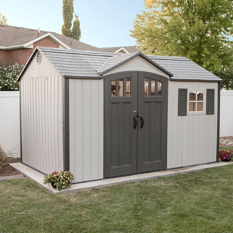 Lifetime 3.8 x 2.4 m Outdoor Storage Shed