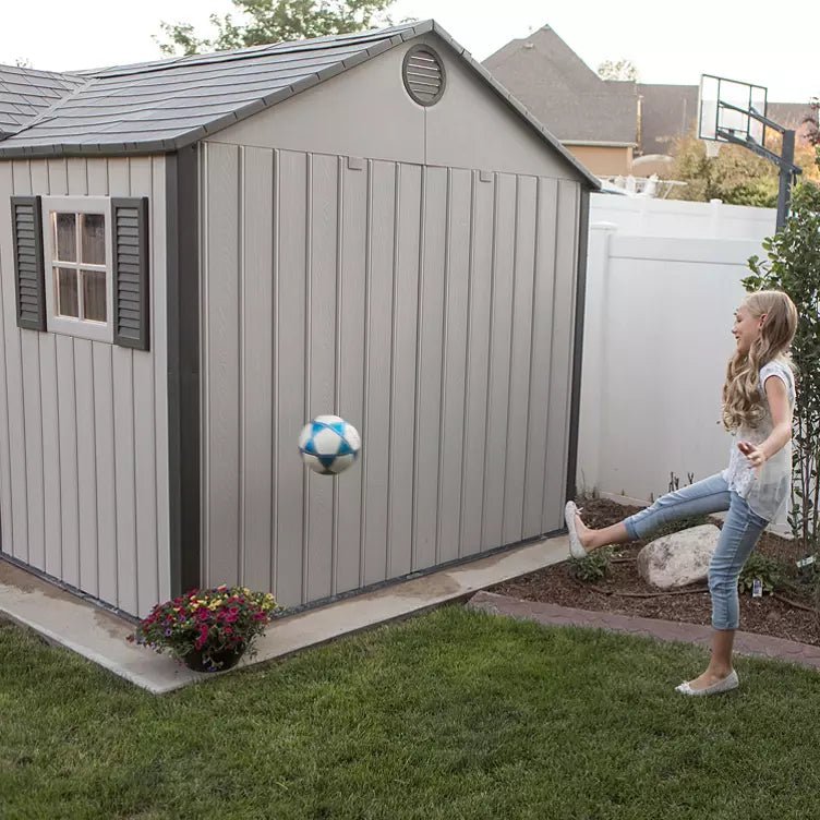 Lifetime 3.8 x 2.4 m Outdoor Storage Shed
